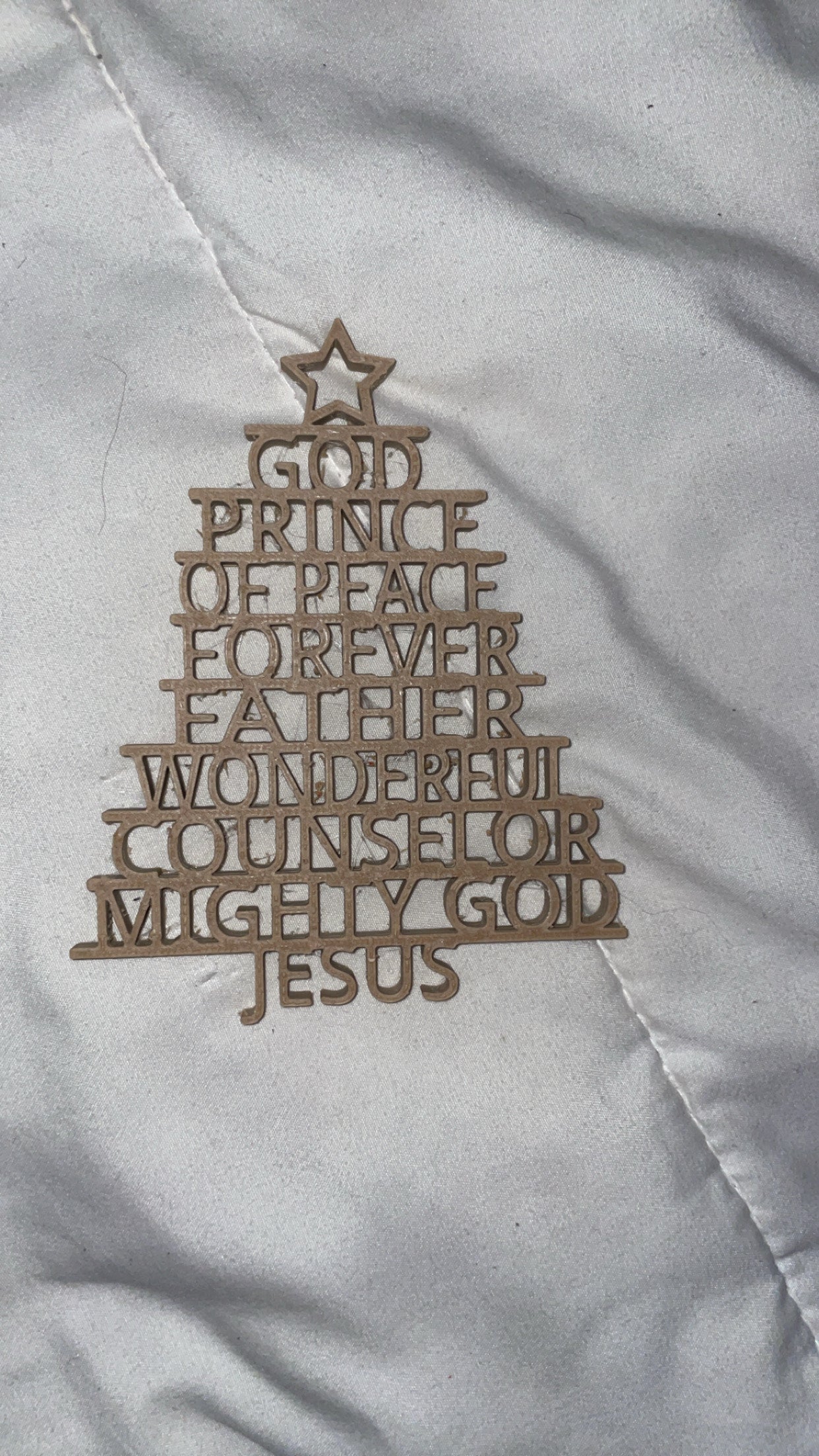 Advent Christmas Ornament