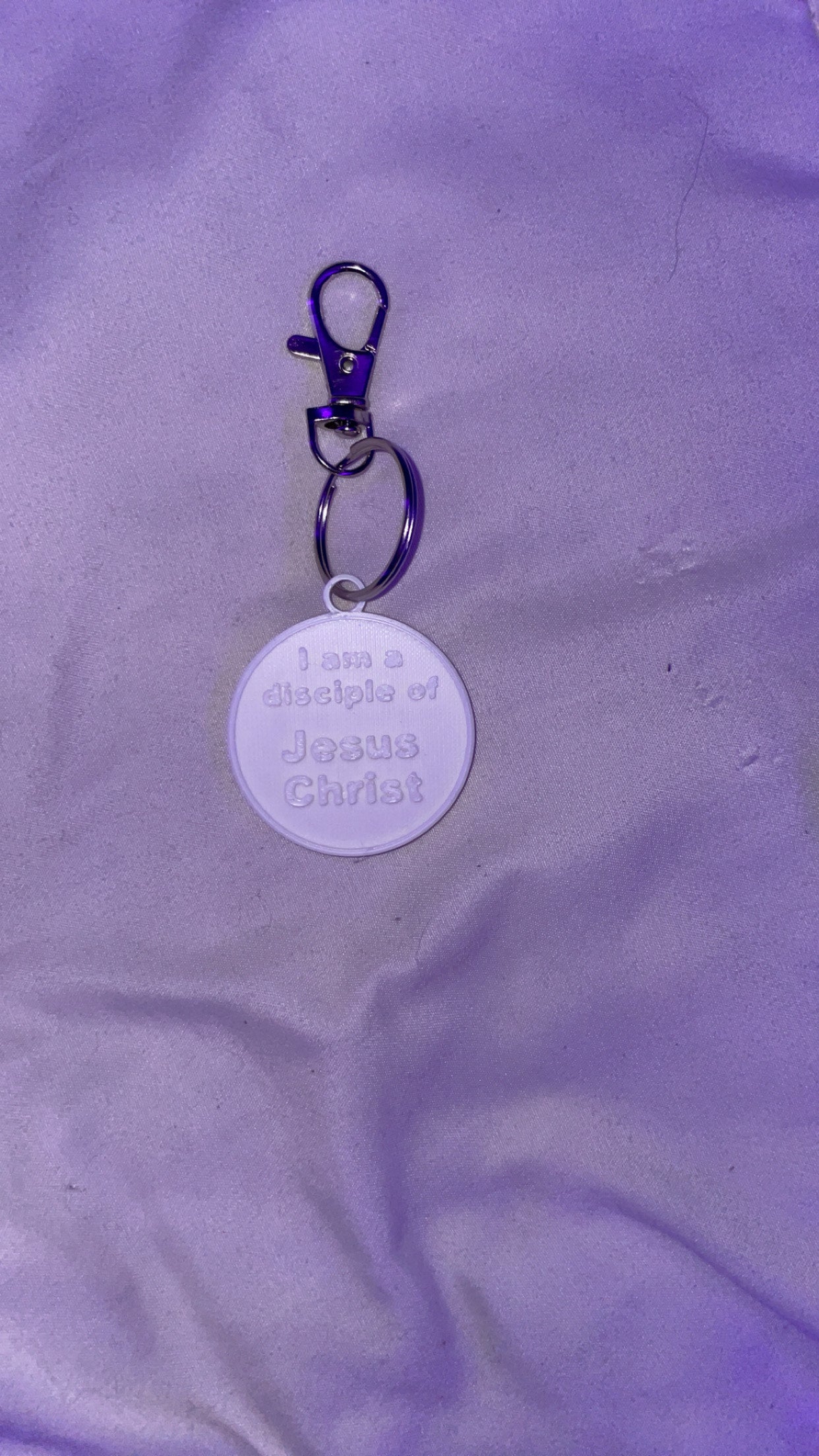 I am a disciple of Jesus Christ Keychain