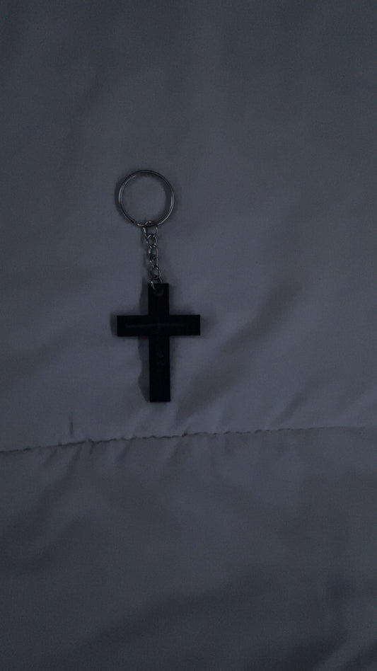 Faith Cross Keychain