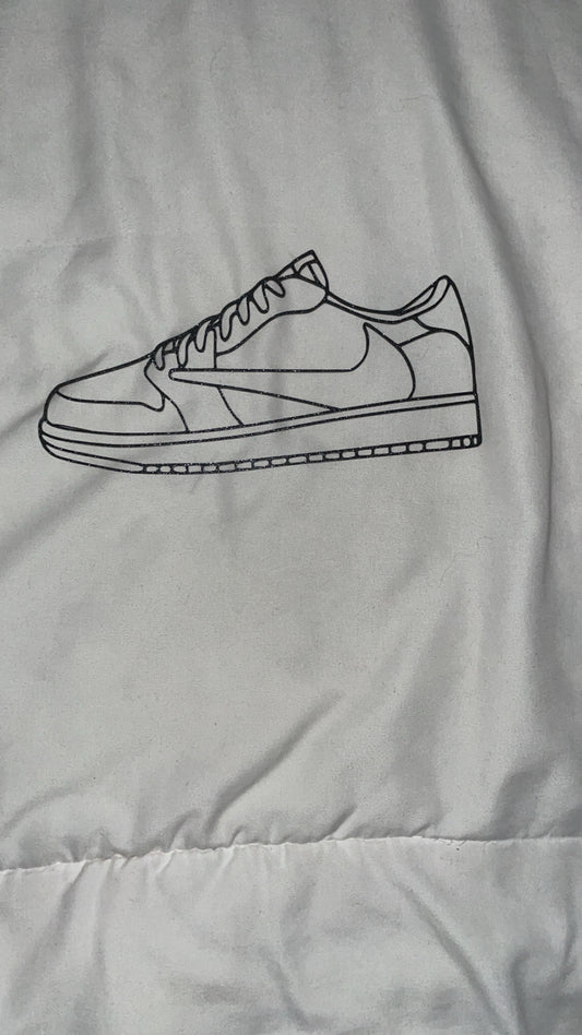 Air Jordan 1 Low Wall Art